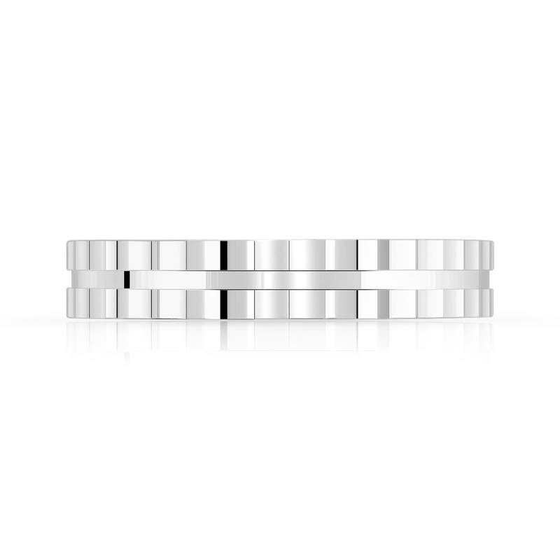 Alliance argent 925 4 mm - vue 3