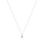 Collier argent 925 licorne laque 41 cm - vue 1