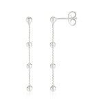 Boucles d'oreilles argent 925 pendants - vue 1