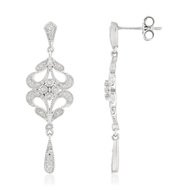 Boucles d'oreilles argent 925 zirconia