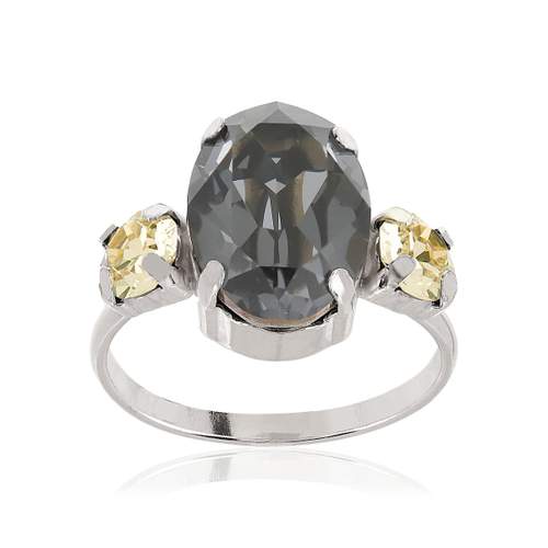 Bague argent 925 cristaux