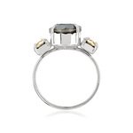 Bague argent 925 cristaux - vue 2