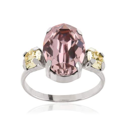 Bague argent 925 cristaux