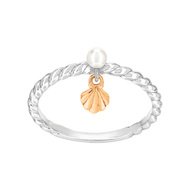 Bague La Petite Sirène argent 925 2 t. p.c. Disney