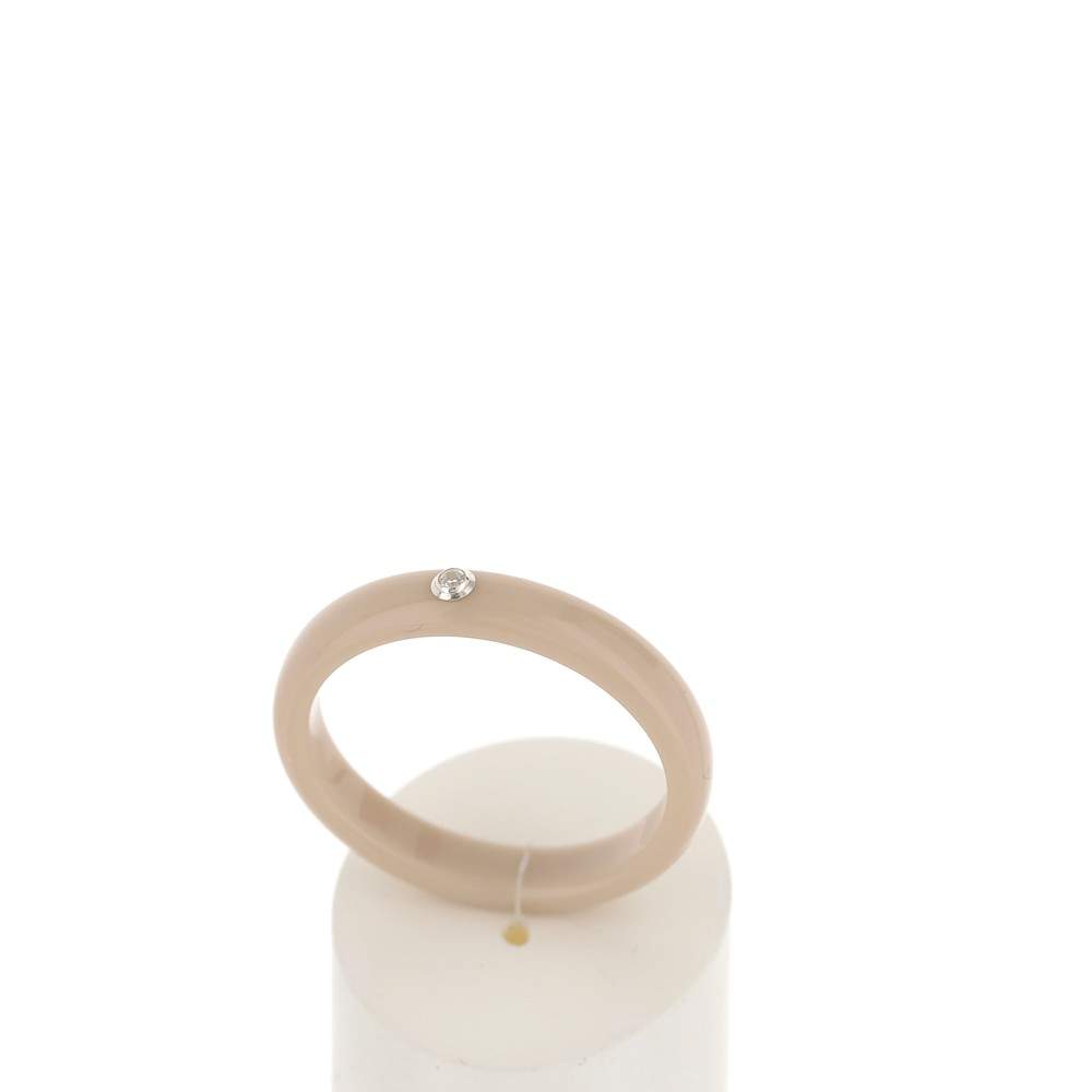 Bague résine cristal - vue 2
