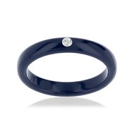 Bague résine cristal