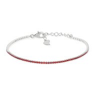 Bracelet argent 925 pierres imitation