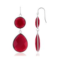 Boucles d'oreilles argent 925 cristal