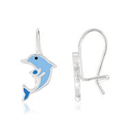 Boucles d'oreilles argent 925 laque