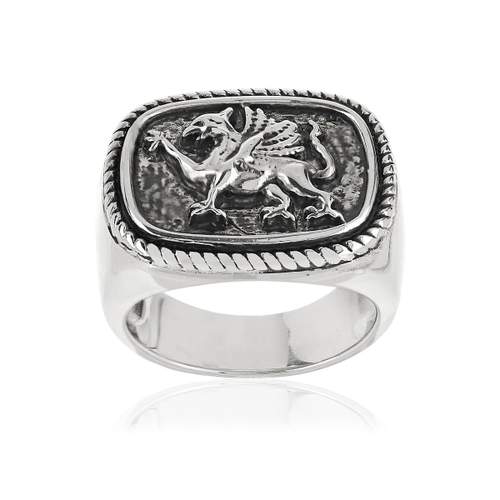 Bague argent 925 finition noire oxydée
