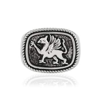 Bague argent 925 finition noire oxydée