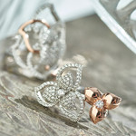 Bague argent 925 2 tons zirconia - vue D3