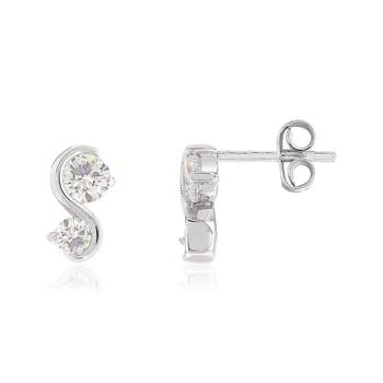 925 silver zirconia earrings