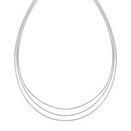 Collier omega argent 43 cm