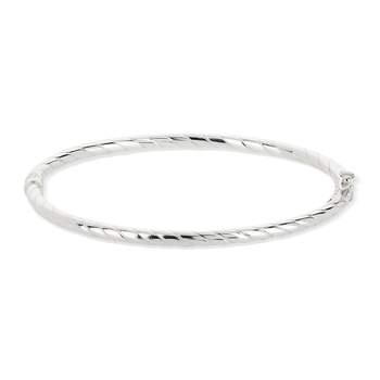 925 zilveren gedraaide armband
