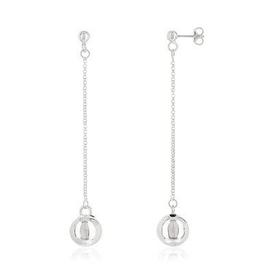 Boucles d'oreilles argent 925 - vue 1