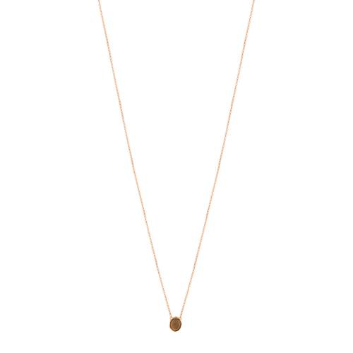 Collier argent 925 rosé quartz