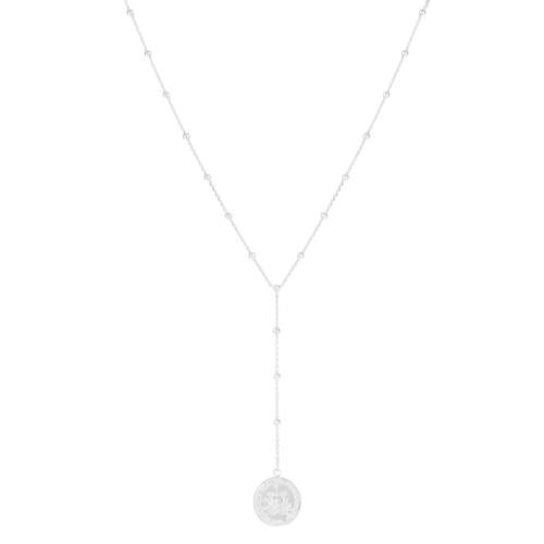 Zilveren ketting van 925, met fantasie-schakels, 46 cm