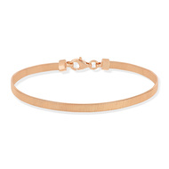 Bracelet argent 925 rosé dia 60 mm