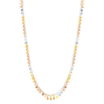 Collier argent 925 3 tons 49 cm