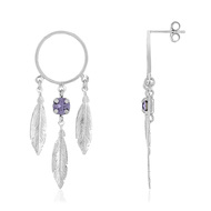 Boucles d'oreilles argent 925 cristaux