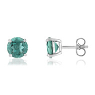 Boucles d'oreilles argent 925 pierre imitation