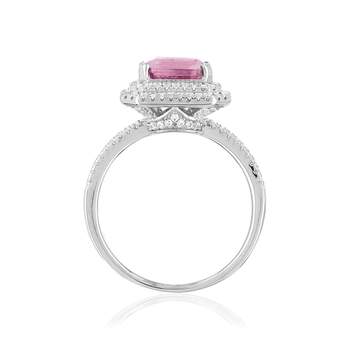 Bague argent 925 p. imitation zirconia