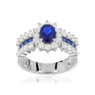 Bague argent 925 zirconia
