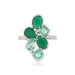 Bague argent 925 zirconia - vue 2