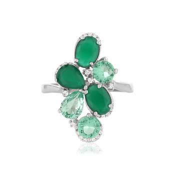 925 silver zirconia ring