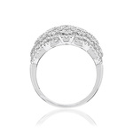 Bague argent 925 zirconia - vue 2