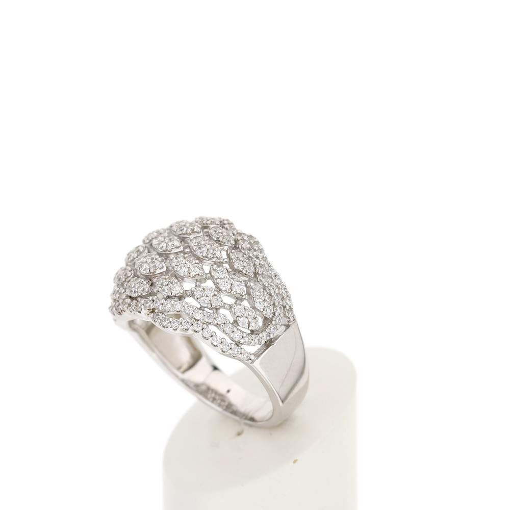 Bague argent 925 zirconia - vue 4