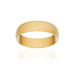 Alliance or 375 jaune givré ruban 5mm - vue 1