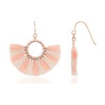 Boucles d'oreilles fantaisie perles imitation - vue 1