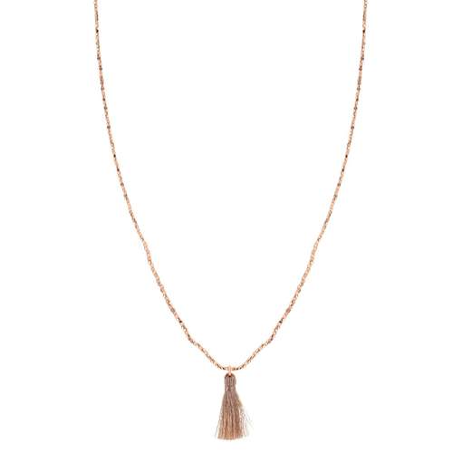 Sautoir fantaisie perles imitation 70 cm
