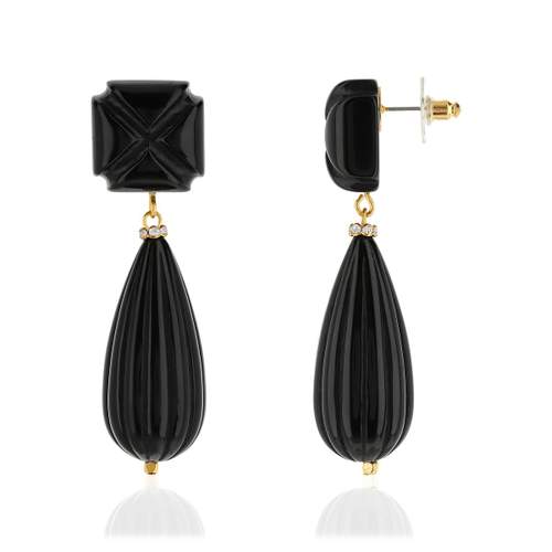 Boucles d'oreilles fantaisie résine