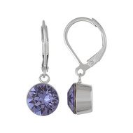 Boucles d'oreilles fantaisie cristal