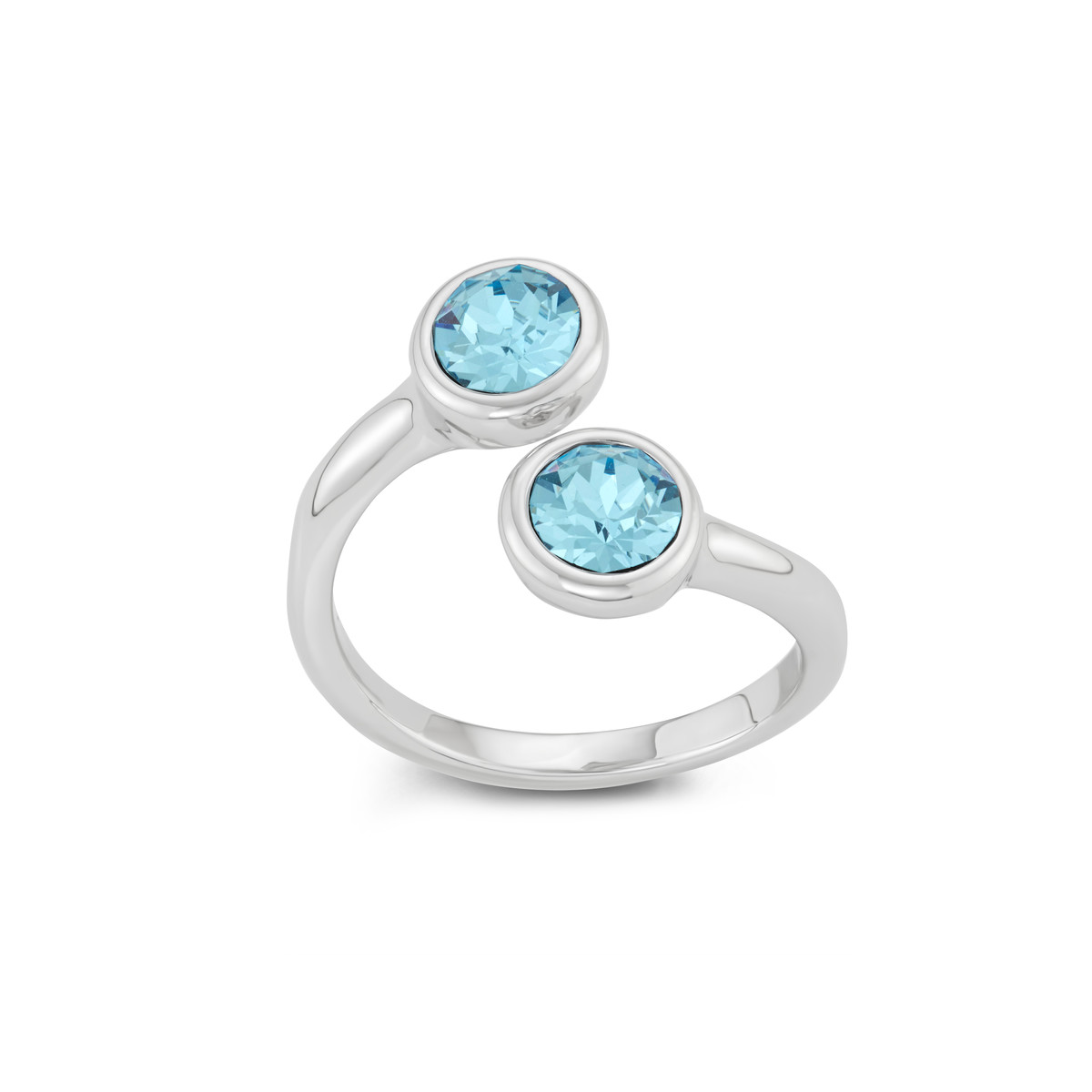Bague fantaisie cristal - vue V1