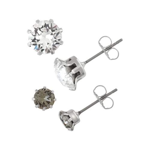 Fancy crystal earrings