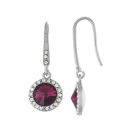 Boucles d'oreilles fantaisie cristal