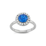 Bague fantaisie cristal - vue 1