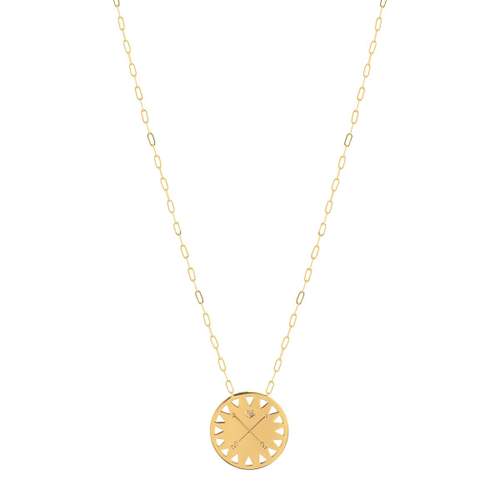 Collier doré 43 à 45 cm