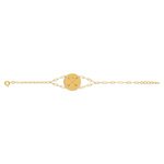 Bracelet doré 16 à 18 cm - vue 1