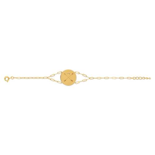 Bracelet doré 16 à 18 cm