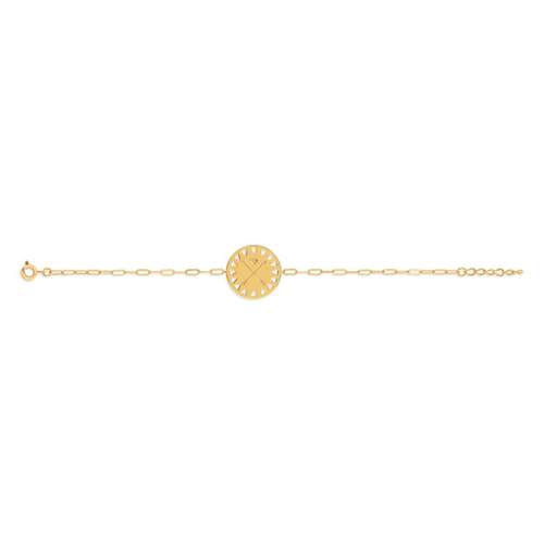 Bracelet doré 16 à 18 cm