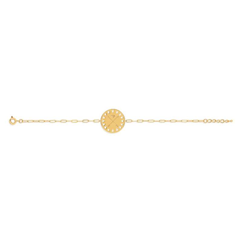 Bracelet doré 16 à 18 cm - vue 1