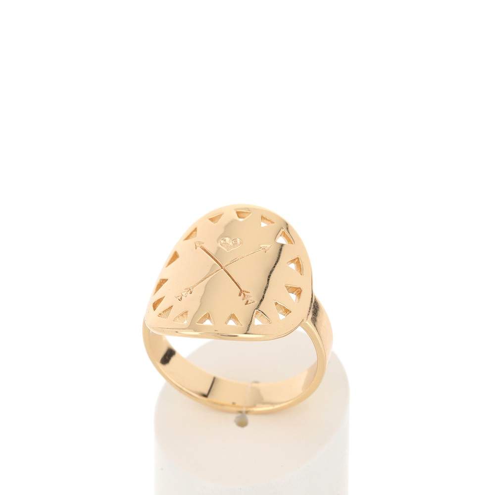Bague dorée - vue 2
