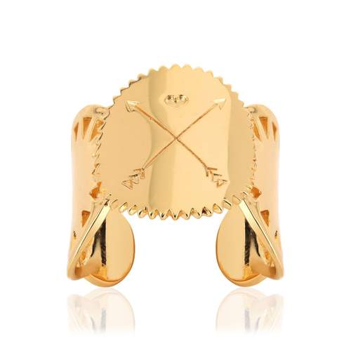 Bague dorée