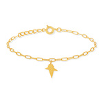 Bracelet doré 18 cm - vue 2