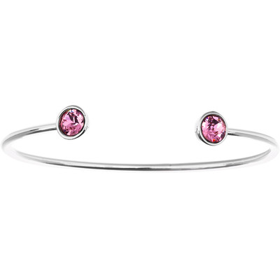 Bracelet fantaisie cristal Octobre - vue 1